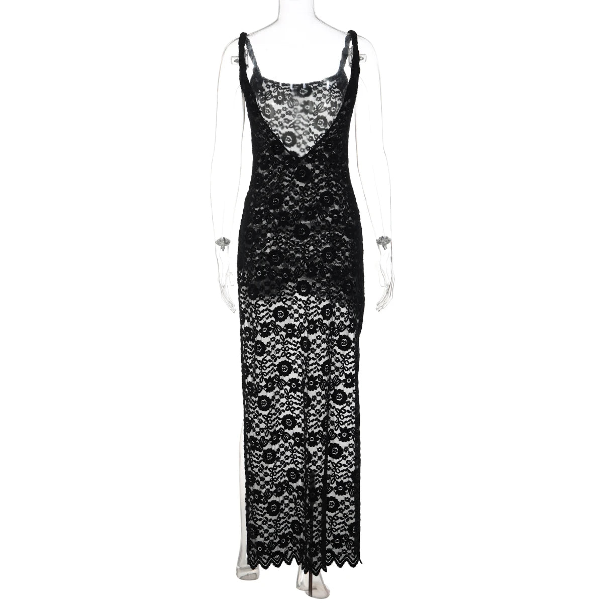 Hugcitar Fashion Floral Print Slips Backless Slit Patchwork Sheer Mini Dress Irregular Summer Women Outfit Vacation Night Club