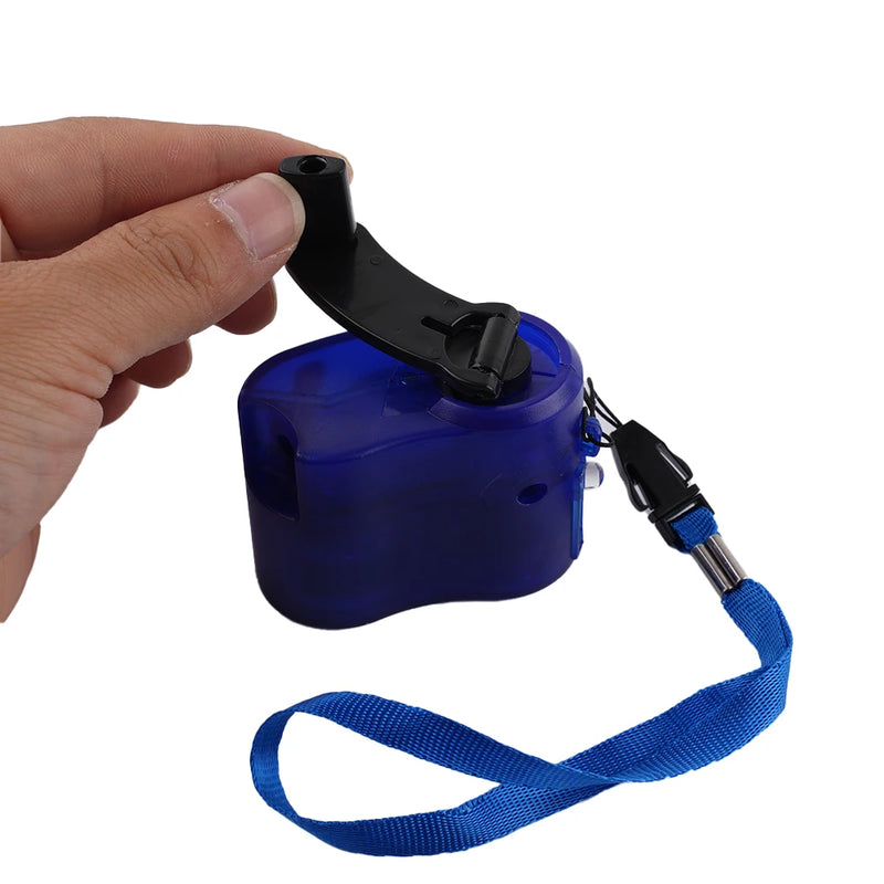 Carregador de manivela USB 1 peça, gerador manual, dínamo móvel, carregador de emergência, ferramenta portátil para atividades ao ar livre