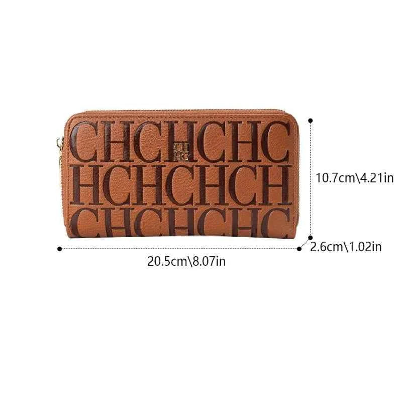 CH Luxury Brand Wallet High-quality Exquisite Portable Compact Elegant Classic Fashionable Wallet Women