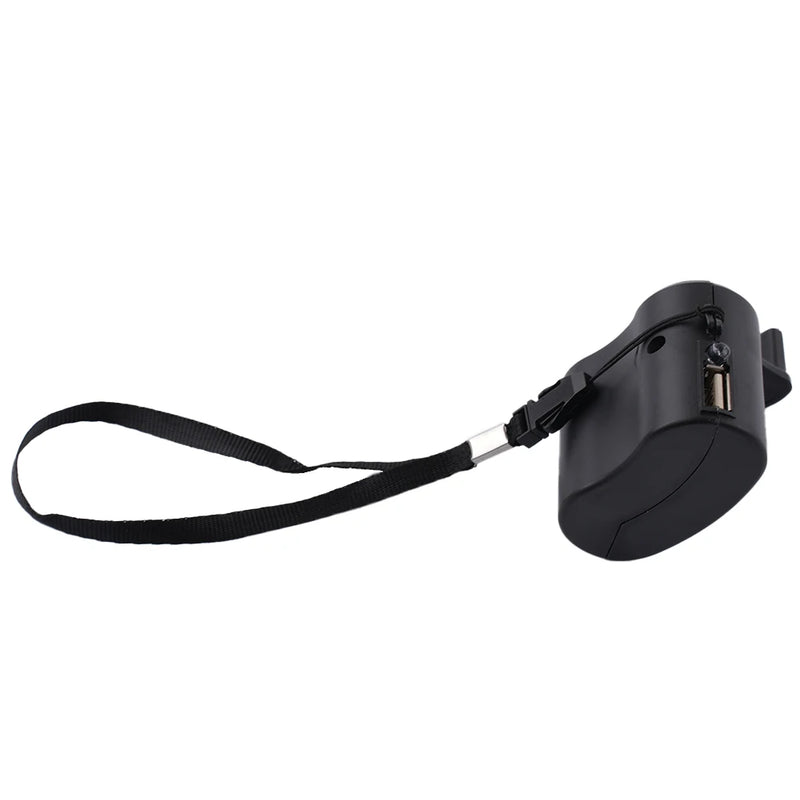 Carregador de manivela USB 1 peça, gerador manual, dínamo móvel, carregador de emergência, ferramenta portátil para atividades ao ar livre