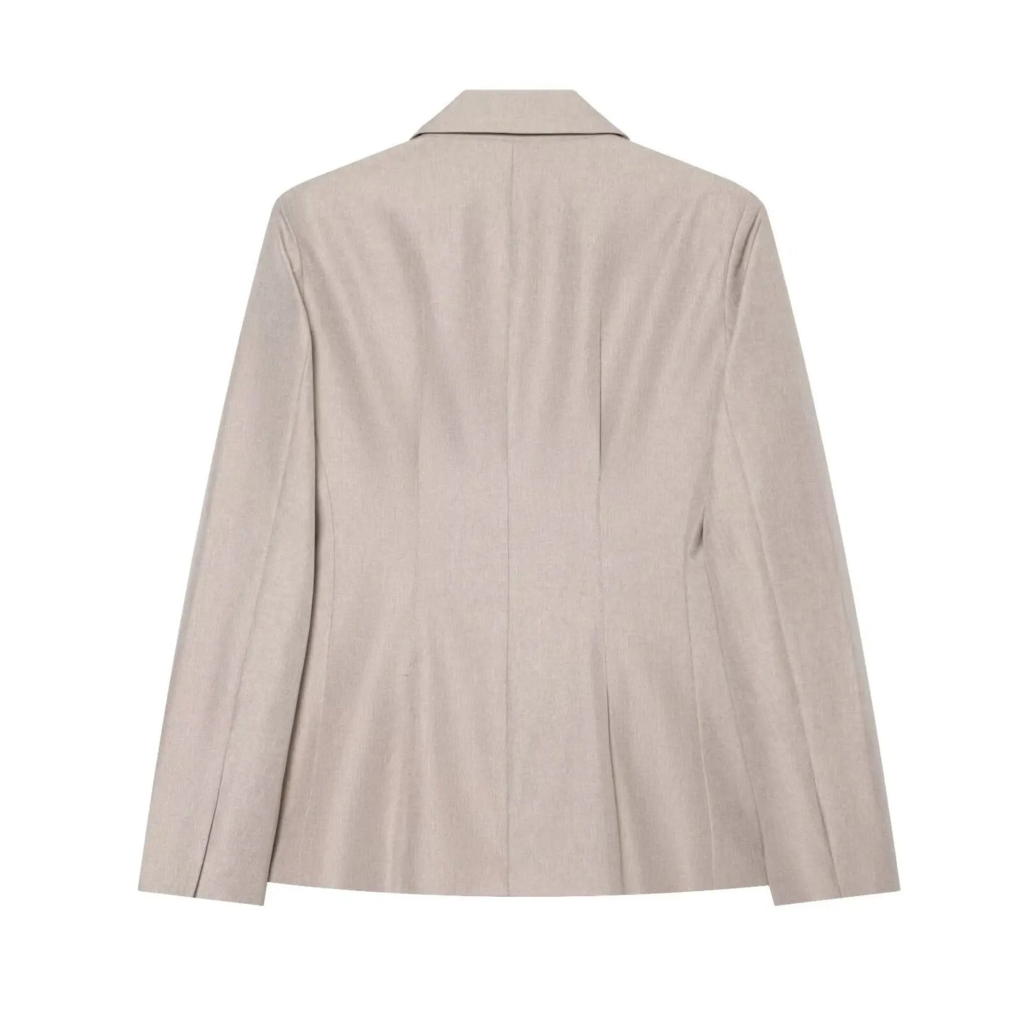 KONDALA Woman Commute Chic Pants Suit 2026 Trendy Spring Fall Elegant Simple Office Lady Set Button Slim-Waist Blazer,Long Pants