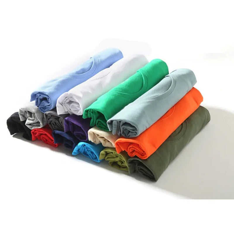 5 Kit Basic Men's T-shirts 100% cotton 30.1 original wholesale resale