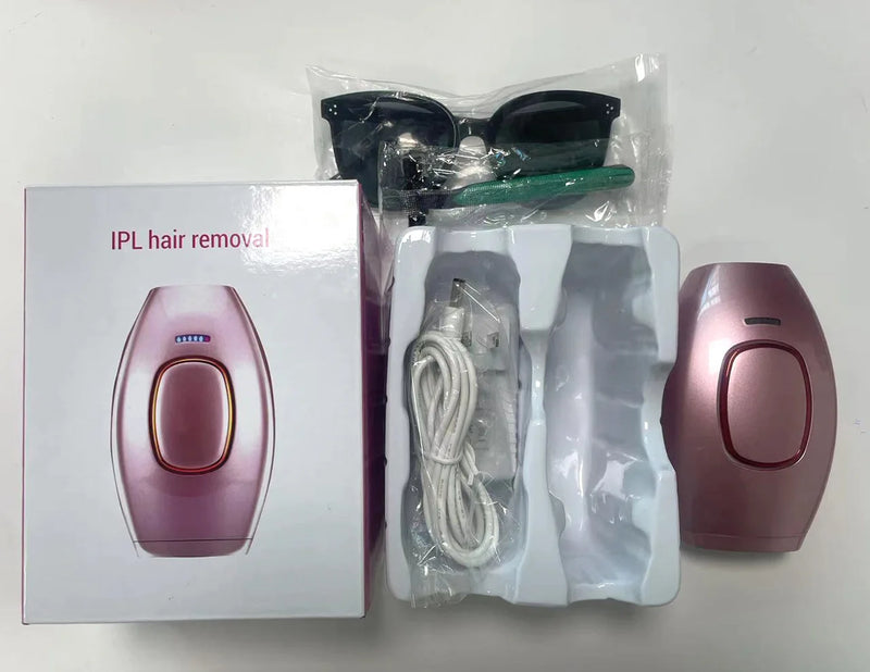 Depilador a laser IPL para corpo, biquíni, depilação a laser para mulheres, depilador flash, depilador a laser permanente de pulso, depilador para uso doméstico