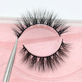 Cílios Visofree Mink Cílios Transparentes Cílios Postiços Transparentes Cílios Postiços Feitos à Mão Cílios Dramáticos Cílios Superiores