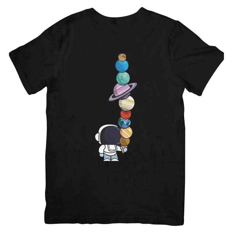 Cheap Day To Day Casual Solar System Shirt Men