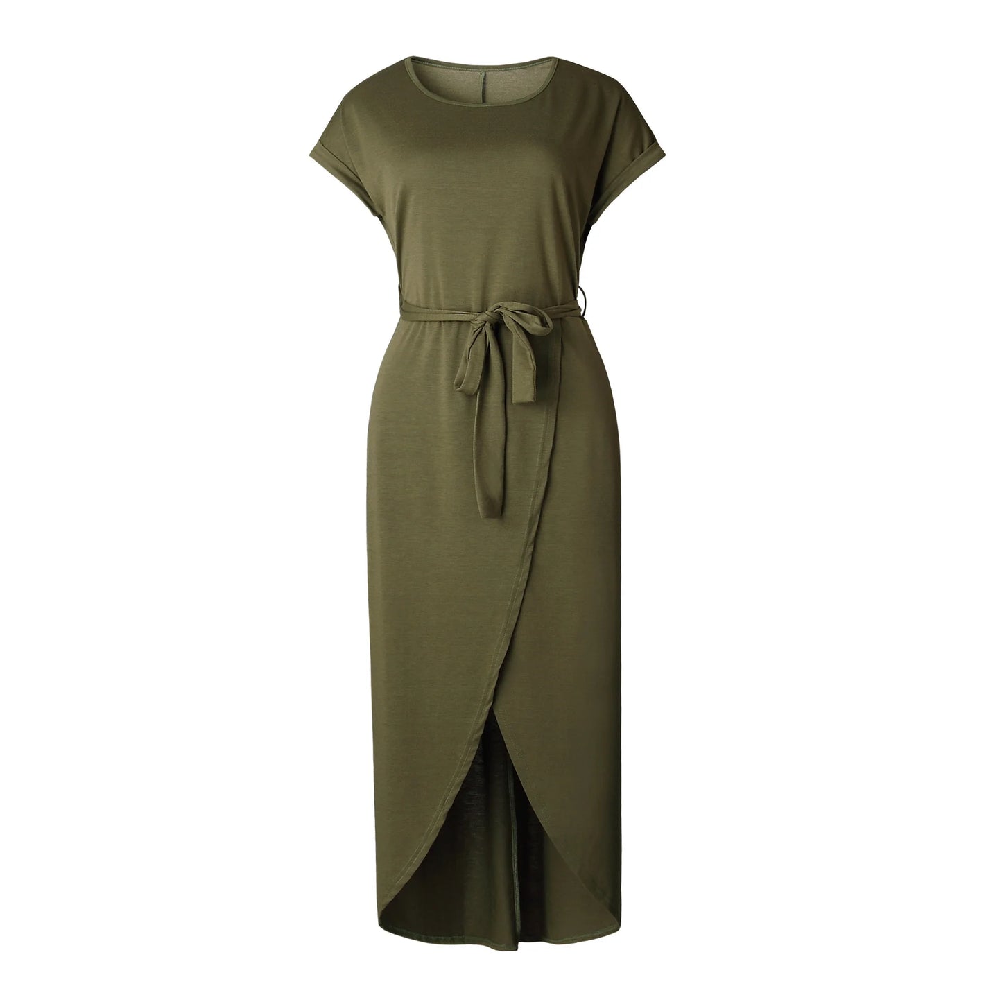 2023 Summer Beach Maxi Dress Women Floral Solid Short Sleeve Shirt Dress Casual Sexy Bandage Dress Robe Femme Vestidos Plus Size