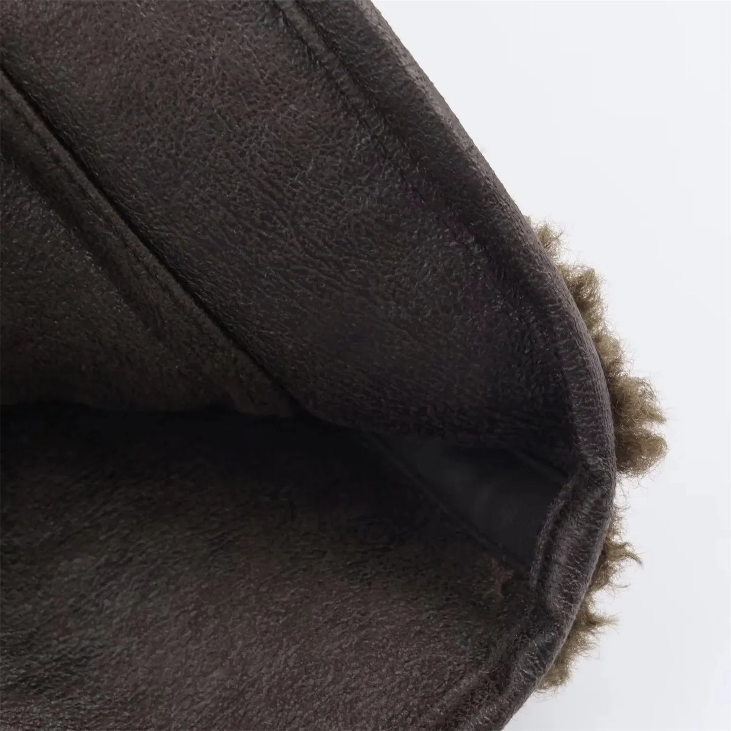 Double-Sided Wear Lamb Fur Jacket Women's Autumn Winter Loose Warm Outerwear Fake Leather Coat Standard Style Long Sleeve