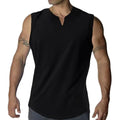 Regatas de ginástica sem mangas, camiseta básica leve, camiseta grande