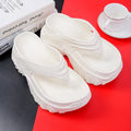 Women 10cm Increased Wedges Slippers 2024 Summer Breathable Casual Platform Slides Shoes for Women Light Slip on Female Sandals