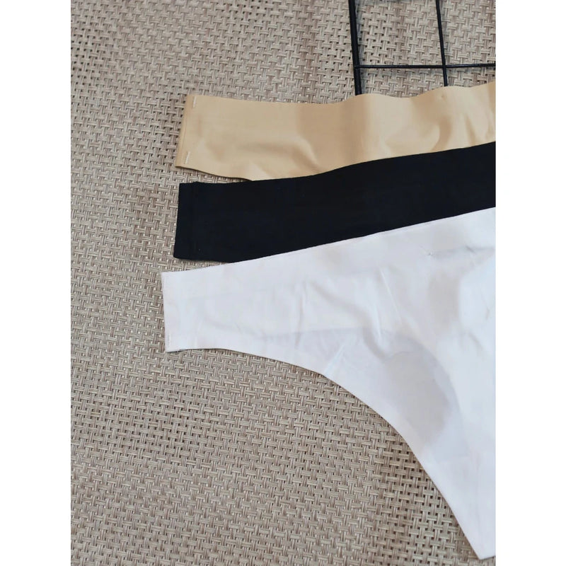 Kit with 3 Seamless Panties/Laser Cut