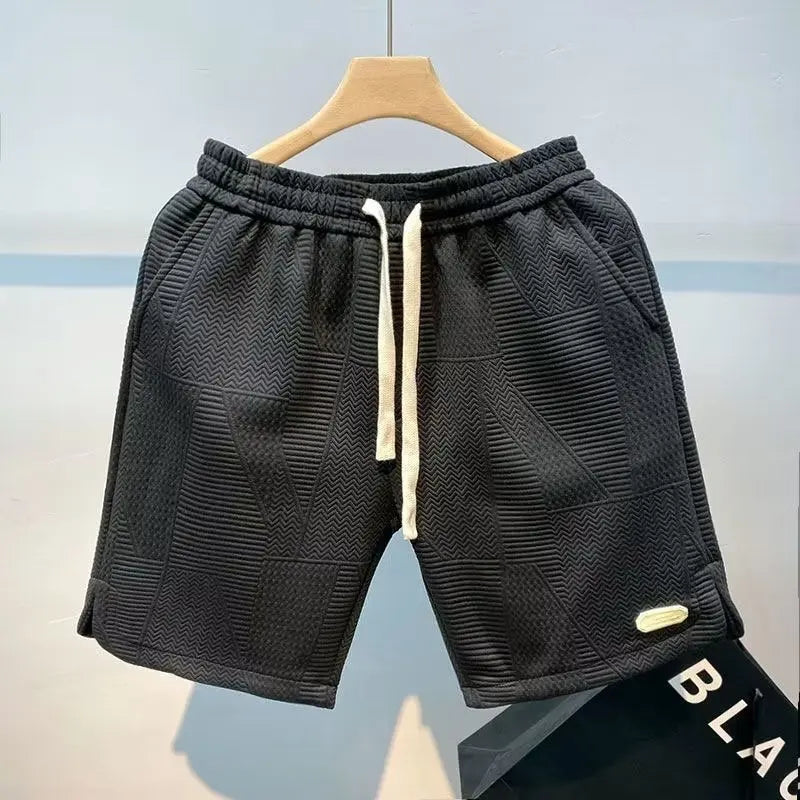 Shorts masculinos, tendência popular da moda de verão, marca masculina, calças soltas cinco quartos, calças casuais da moda, novas calças casuais