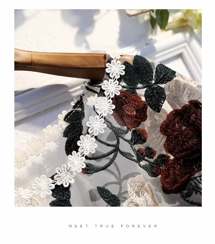 Capas elegantes femininas bordadas xale, capa solta, renda, bolero, acessórios, casacos, blusas de festa para meninas, pulôveres WZ2389