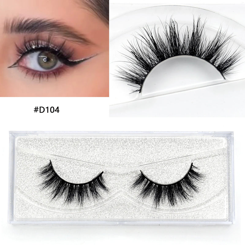 Cílios Visofree Mink Cílios Transparentes Cílios Postiços Transparentes Cílios Postiços Feitos à Mão Cílios Dramáticos Cílios Superiores