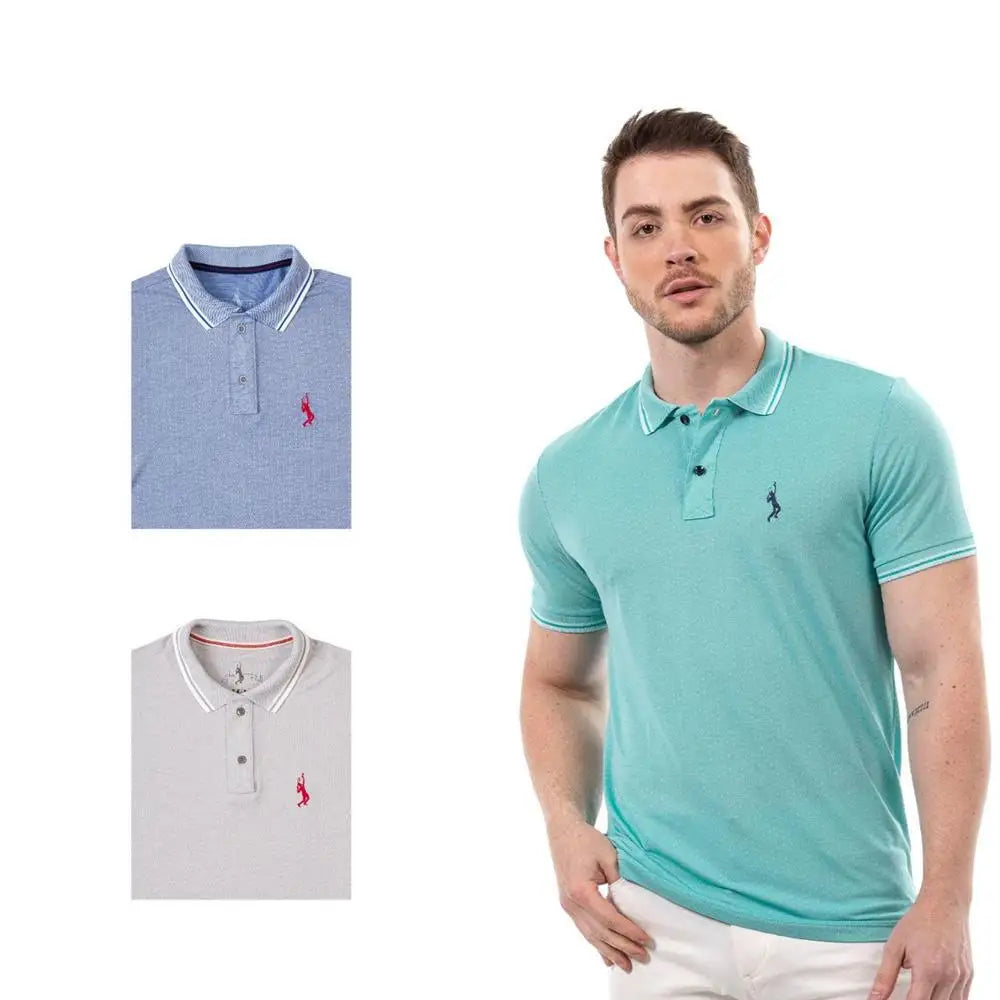 Comfort Modern Casual Men's Polo Shirt 3 Kit