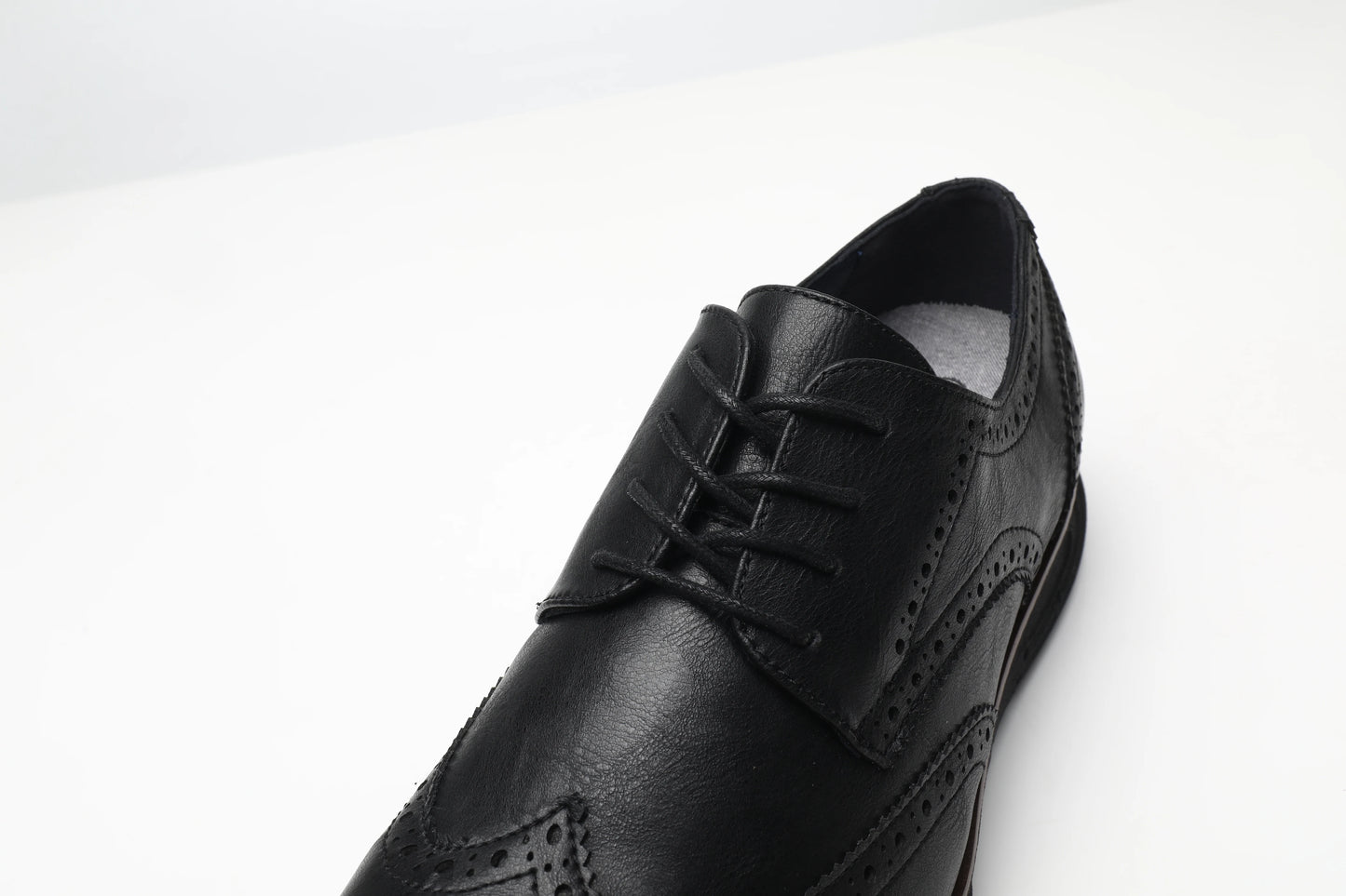 BHKH Male Sneakers Autumn/Winter traf Leather Men Casual Shoes Business Work Office Lace-up Dress shoes For Men Size47