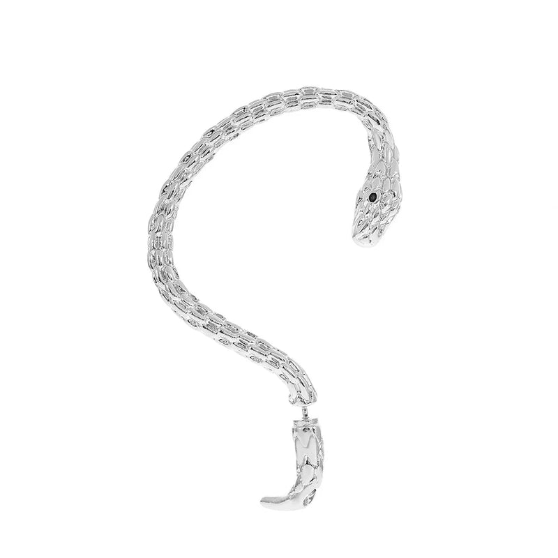 New Fashion Trend Unique Design Elegant Exquisite Light Luxury Exaggerated Serpentine Earrings Female Jewelry Party Senior Gift