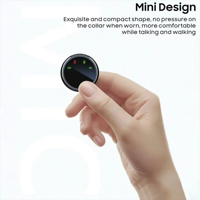 Microfone de lapela sem fio para jogos ao vivo, entrevistas, gravação de áudio para iPhone Android Tipo C com clipe magnético