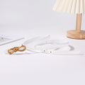 Korea Women Genuine Leather Knotted Thin Waist Belt Fashion Geometric Butterfly Gold Buckle Adjustable Corset Belt For Women