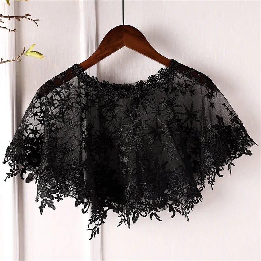 Bolero elegante feminino com renda, acessórios, capas xale elegantes para festa, casacos de proteção solar, pulôveres 2349