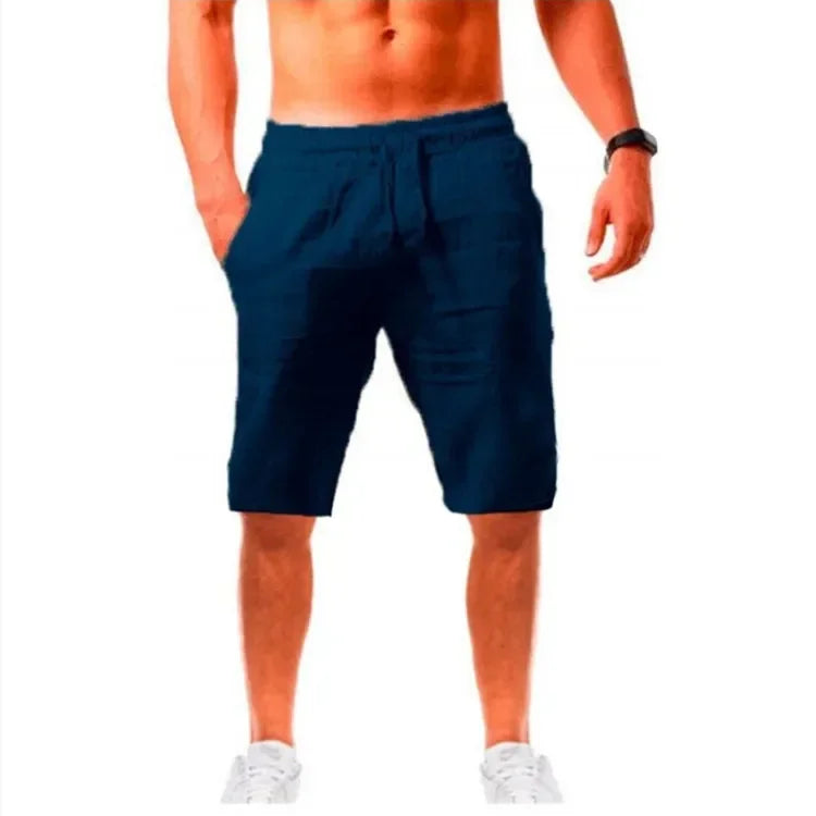 ropa hombre baggy pants Men's Cotton Linen Casual Pants Breathable Trousers Fitness Streetwear Clothing Jogging Autumn Summer