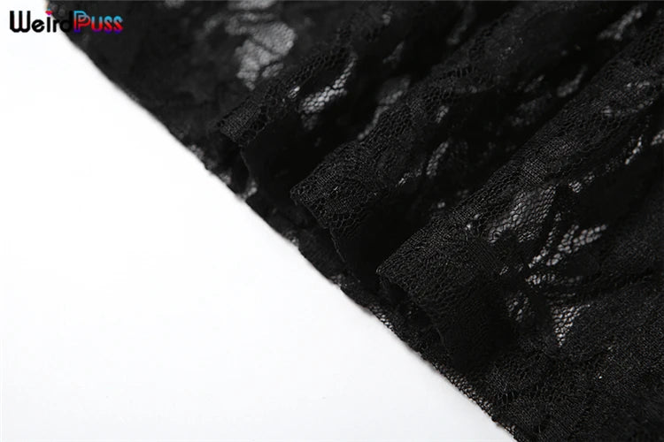 Weird Puss Sexy Summer Skirts Pants Women Y2K Chic Coquette Stretch Summer Trend Skinny Solid Wild Streetwear Trousers Bottoms