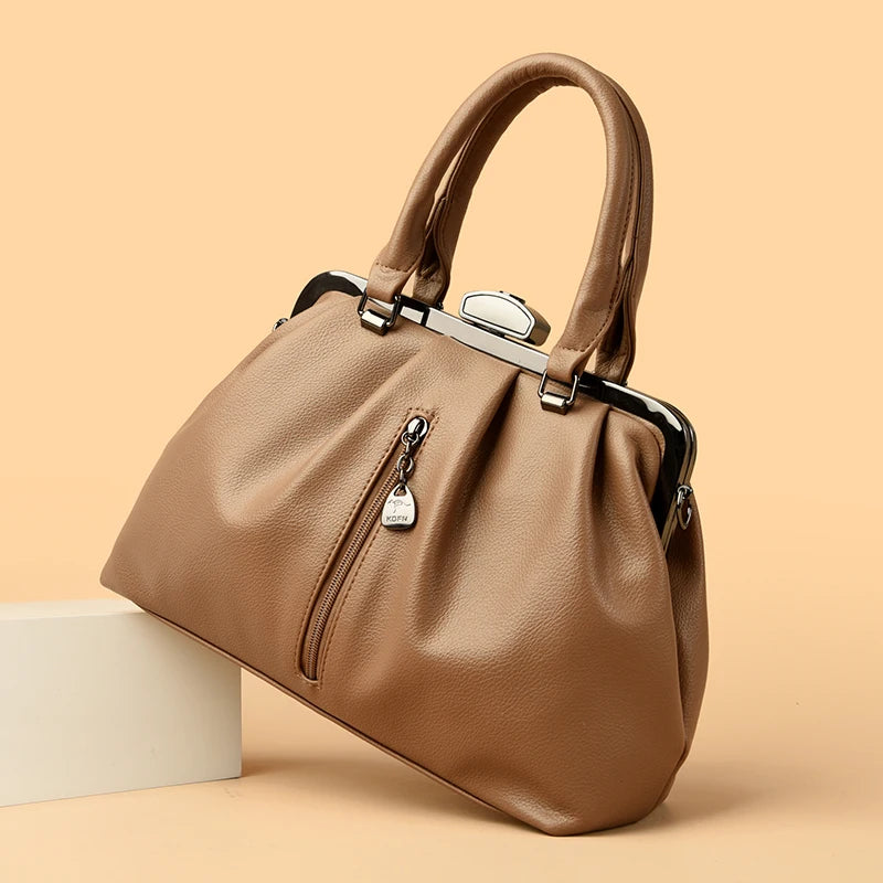 Brand Luxury Handbags Women Bags Designer Real Leather Handbag Leisure Crossbody Bags for Women New Lady Shoulder Bag Tote Bolsa