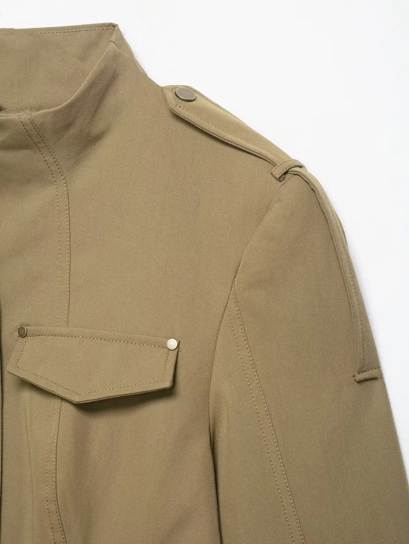 HH Women New Fashion Long Sleeve khaki Coat Pocket Single Breasted Slim Casual Jacket 2026 Spring Ladies Street Elegant Coats