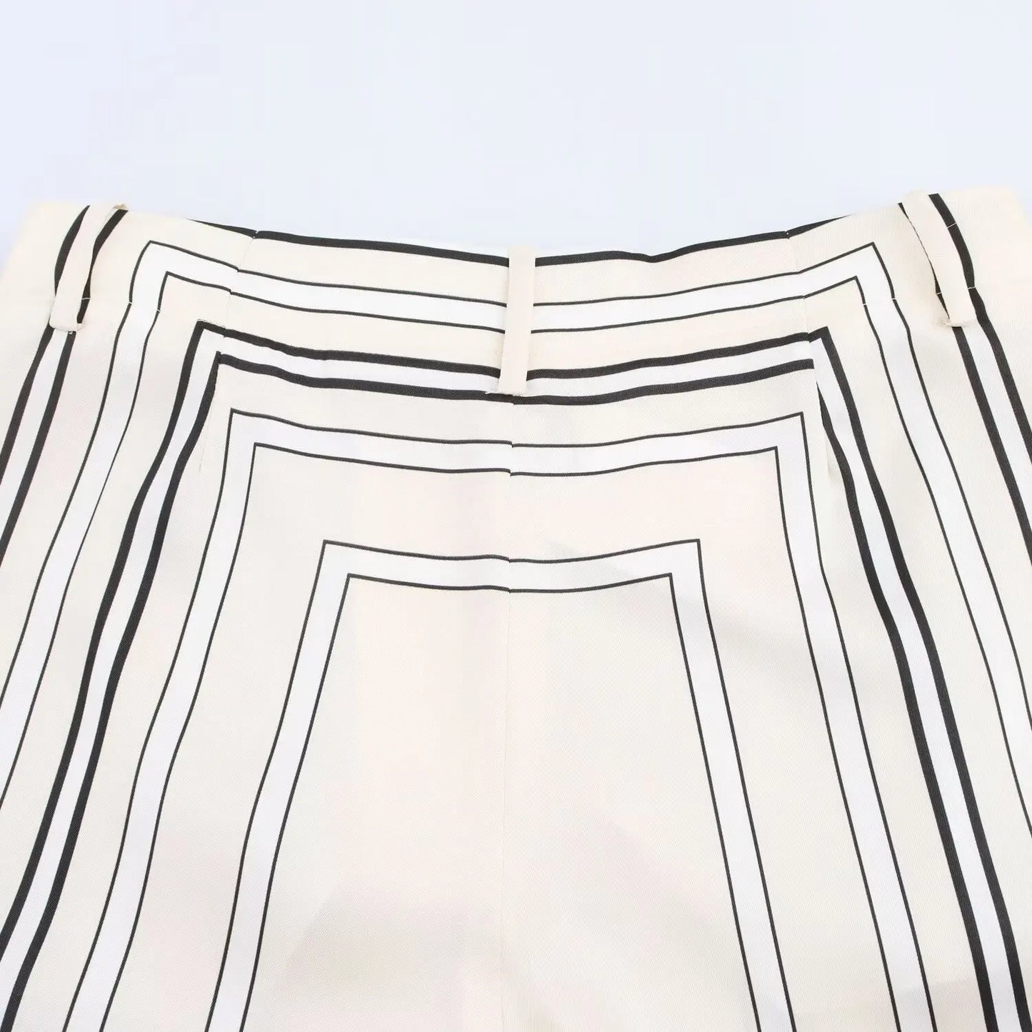 HH 2025 Women Trouser Suit Turn-down Collar Long Sleeve Single-breasted Slim Print Shirt+High Waist Zipper Loose Long Pants