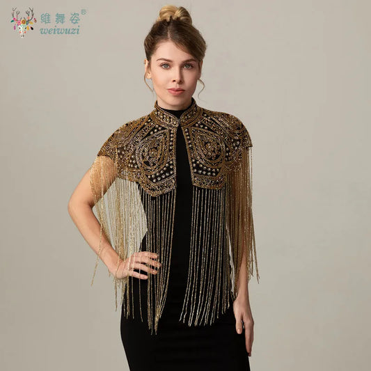 Vestido de Casamento com Franjas