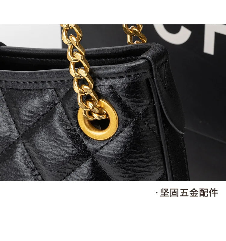 Women's bag niche new shoulder bag high-end messenger bag temperament versatile underarm bag fashion commuter handbag