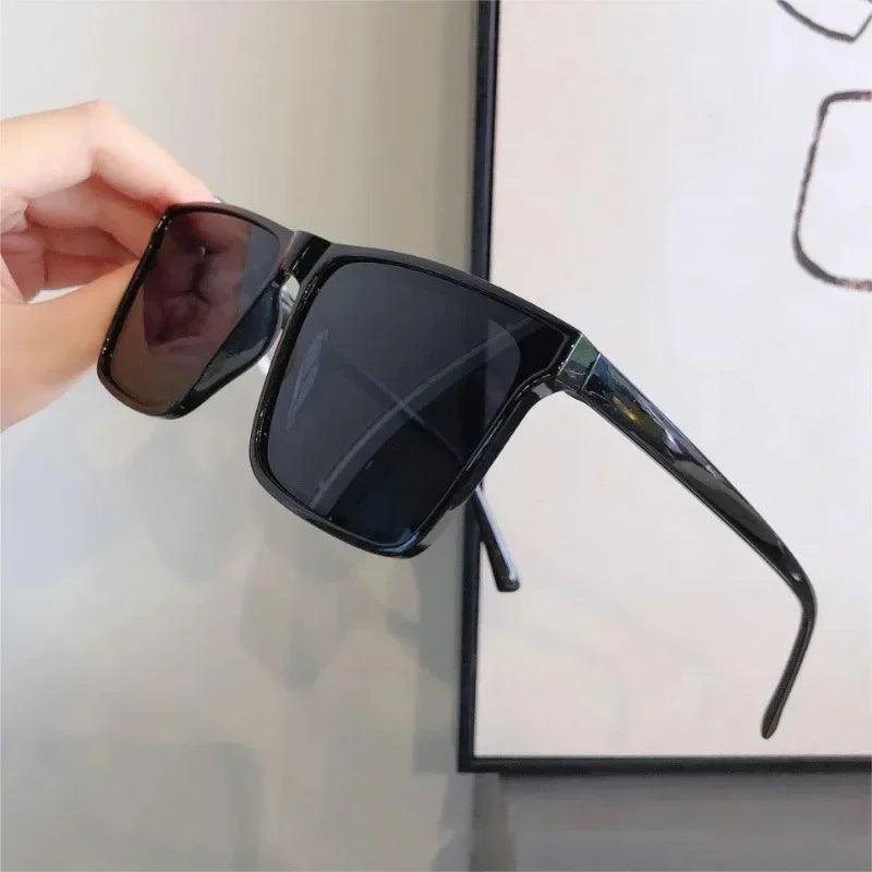 2024 New Fashion Sunglasses Men's Driving Anti-UV Sun Glasses Ladies Oversized Square Frame Shades UV400 Gafas De Sol y2k Очки - CRAVO ROSE