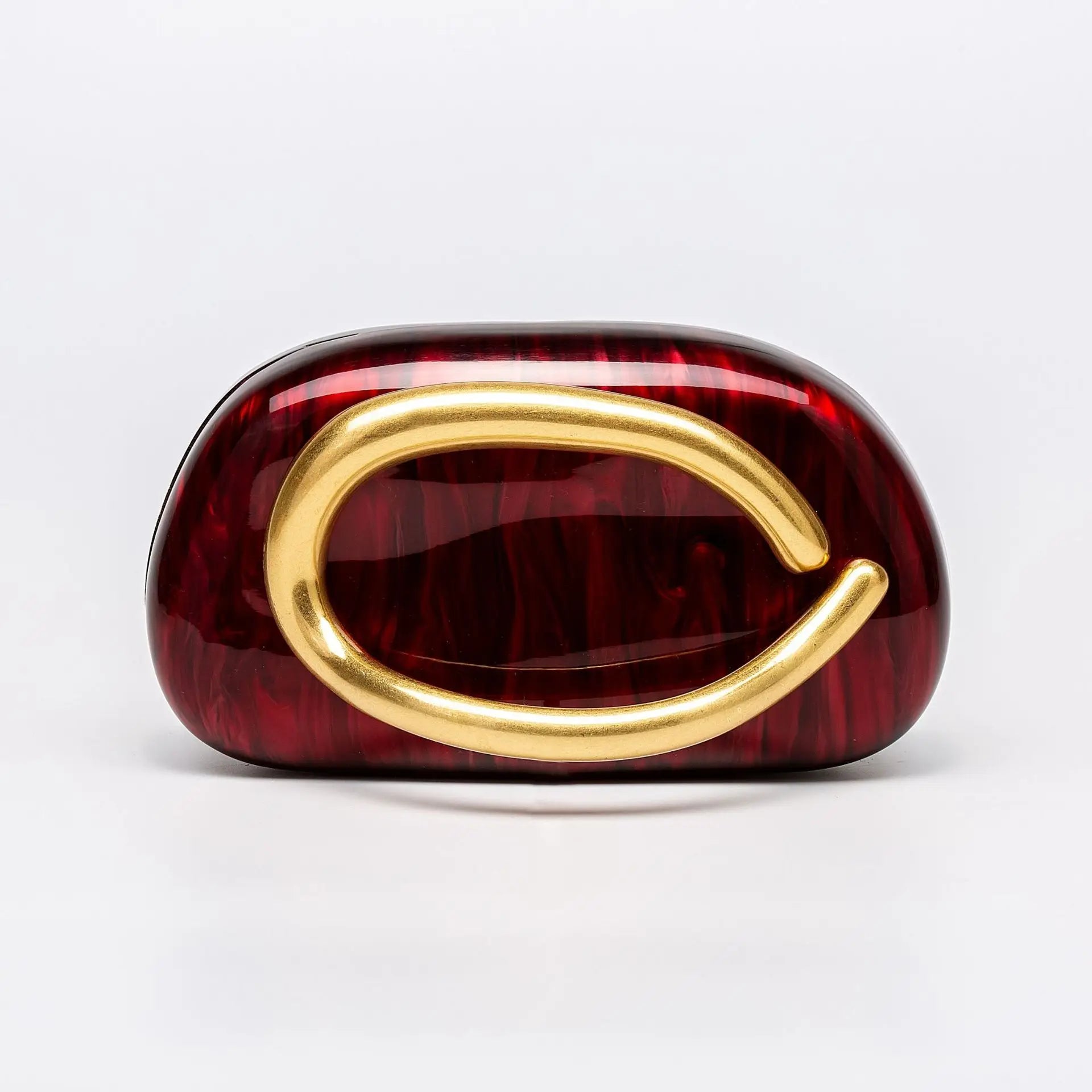 Bolsa de mão feminina com fecho dourado, bolsa de mão para festa de casamento, caixa fofa de metal, bolsa de marca, bolsa feminina para noite