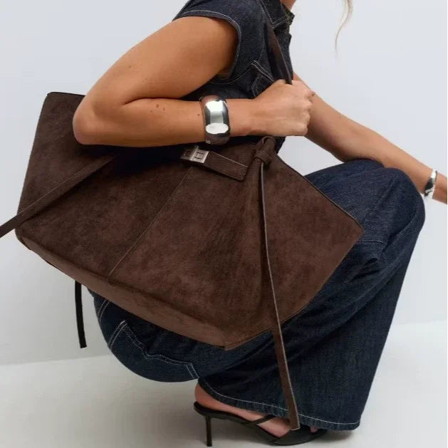 2026 Women's Summer Large Capacity Commuter Tote Bag Female Korean Fashion Luxury Pu Leather Handbags Chic Trend Underarm Bag