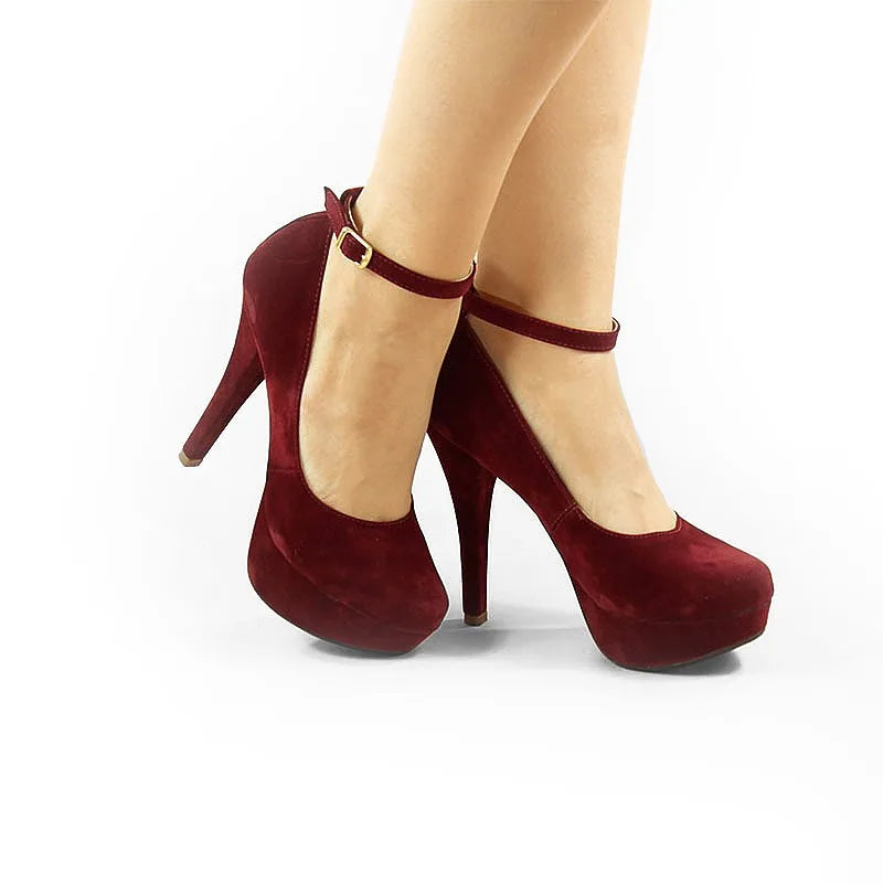 M40 Women's High Heel Sock Modarpe Doll Shoes