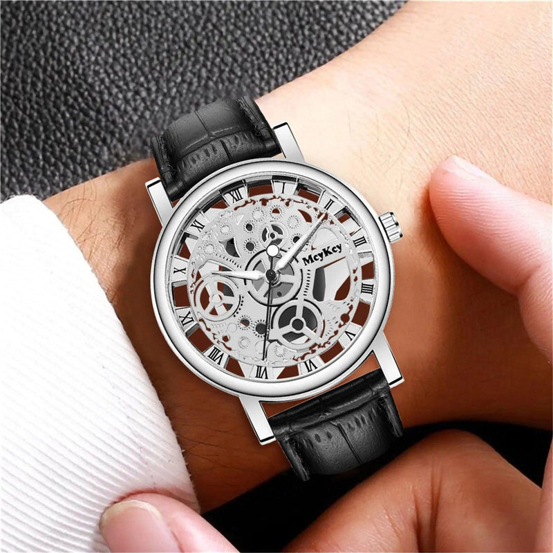 Wrist Watch Men Watches 2023 Top Brand Luxury Wristwatch Men's Clock Quartz Sport Watch Hodinky relogio masculino montre homme - CRAVO ROSE