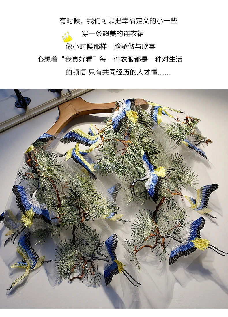 Capas e xales elegantes para mulheres, casaco solto com bordado, colete de renda, bolero, acessórios, casaco para festa, roupa externa WZ1826