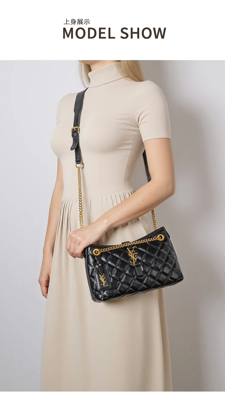 Women's bag niche new shoulder bag high-end messenger bag temperament versatile underarm bag fashion commuter handbag