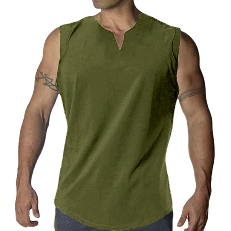 Regatas de ginástica sem mangas, camiseta básica leve, camiseta grande