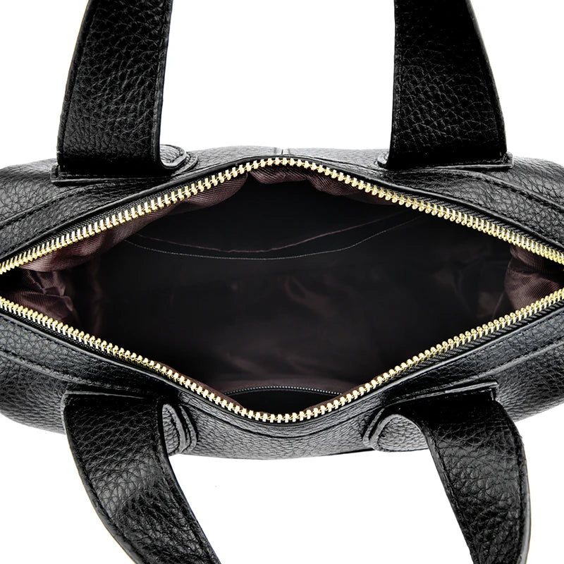 Bolsa feminina de couro de luxo, designer de moda, bolsa transversal de ombro para mulheres, bolsas femininas de marca de alta qualidade, novas