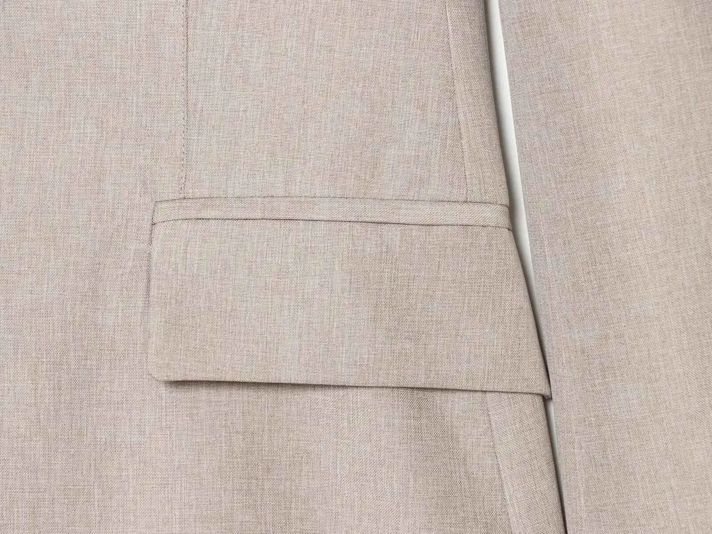 KONDALA Woman Commute Chic Pants Suit 2026 Trendy Spring Fall Elegant Simple Office Lady Set Button Slim-Waist Blazer,Long Pants