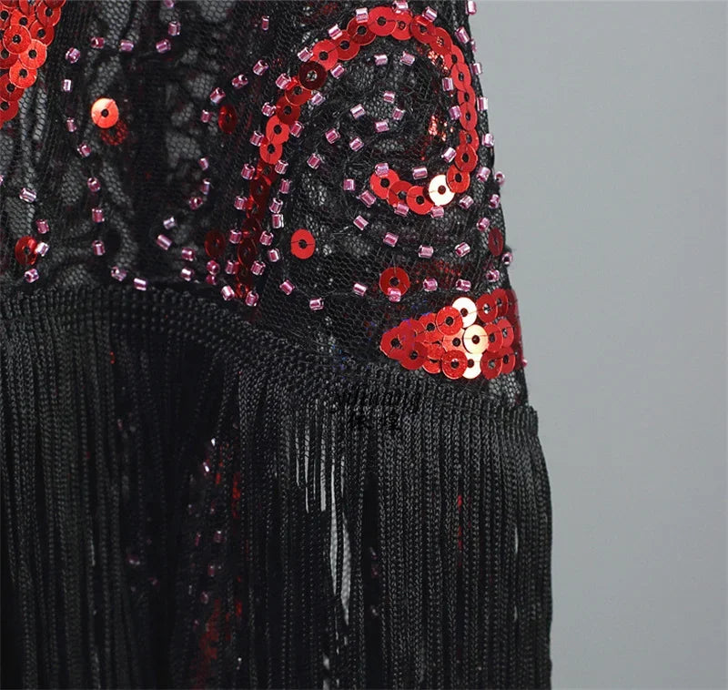 Summer Sequins Tassels Poncho Women Coat Party Outfits Cape Mesh Jacket Ladies Cloak Shawls Casaco Outerwear Wraps Woman Clothes