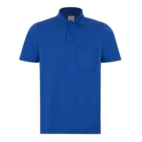 Kit 5 Camisas Polo, Com Bolso Básico Top Qualidade