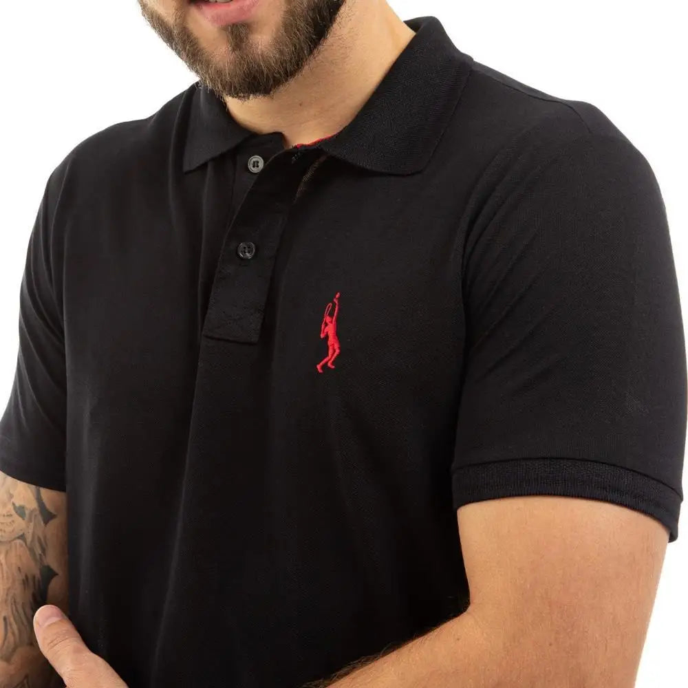 Kit 2 Shirt Men's Polo Shirt Casual Modern straight Style