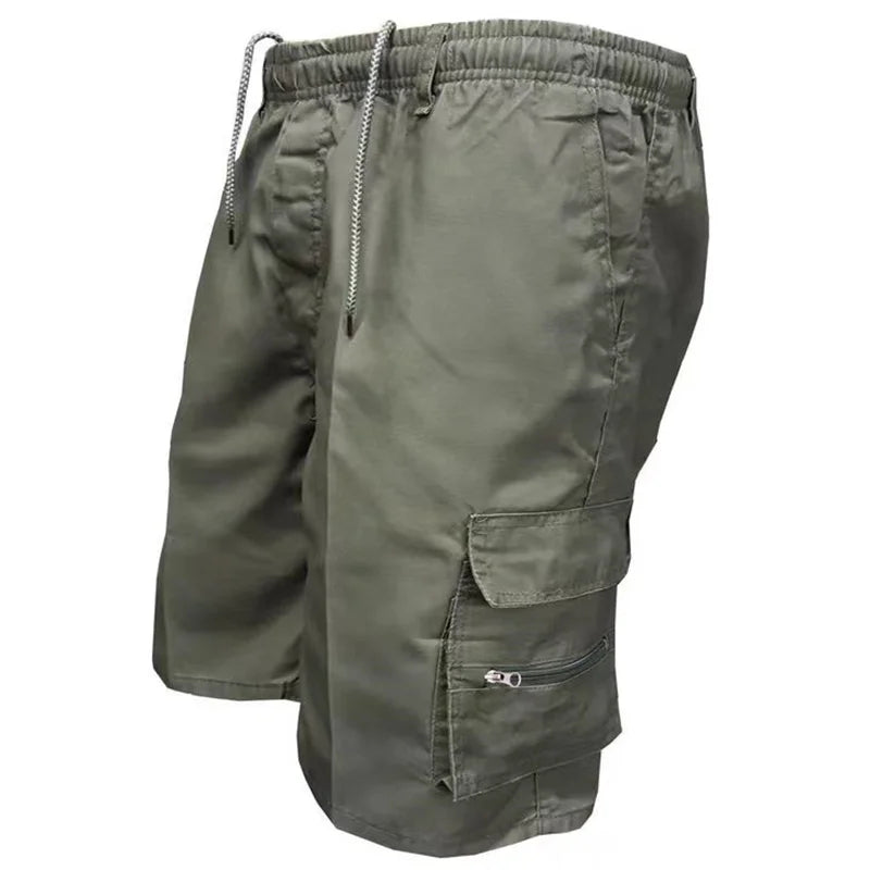 Bermuda cargo Shorts casuais da moda Shorts de corrida