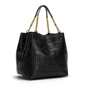 CH Superior Sense of Solid Colour Simple Style Ladies Large Capacity Tote Bag Daily Commuting Fashion Style Ladies Versatile