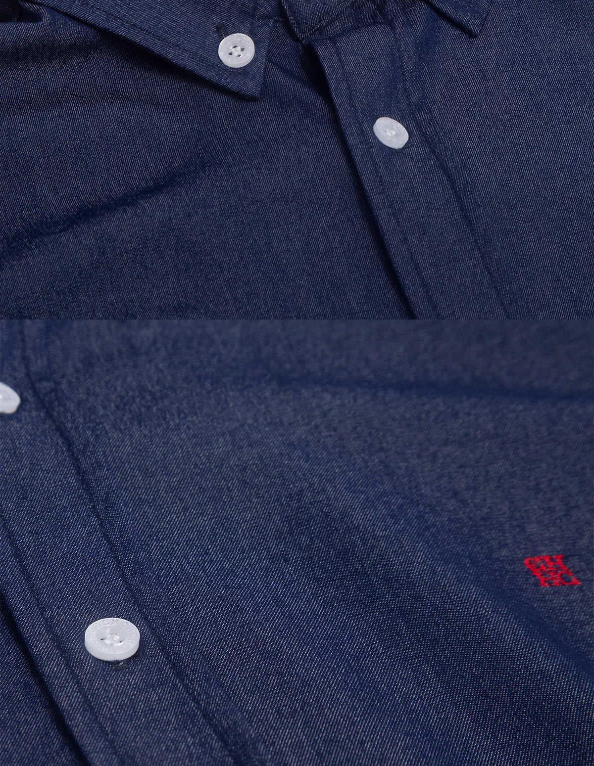 CHCH New Men's Shirt Long Sleeve Button Down Social Business Casual Solid Color Shirts for Men