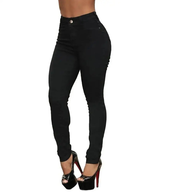 Combo 3 Women Jeans With Lycra High Waist - CRAVO ROSE