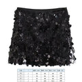 Mini Saias para Mulheres Roupas Moda Roupas Sexy Streetwear Dança Bling Lantejoulas Garotas Gostosas