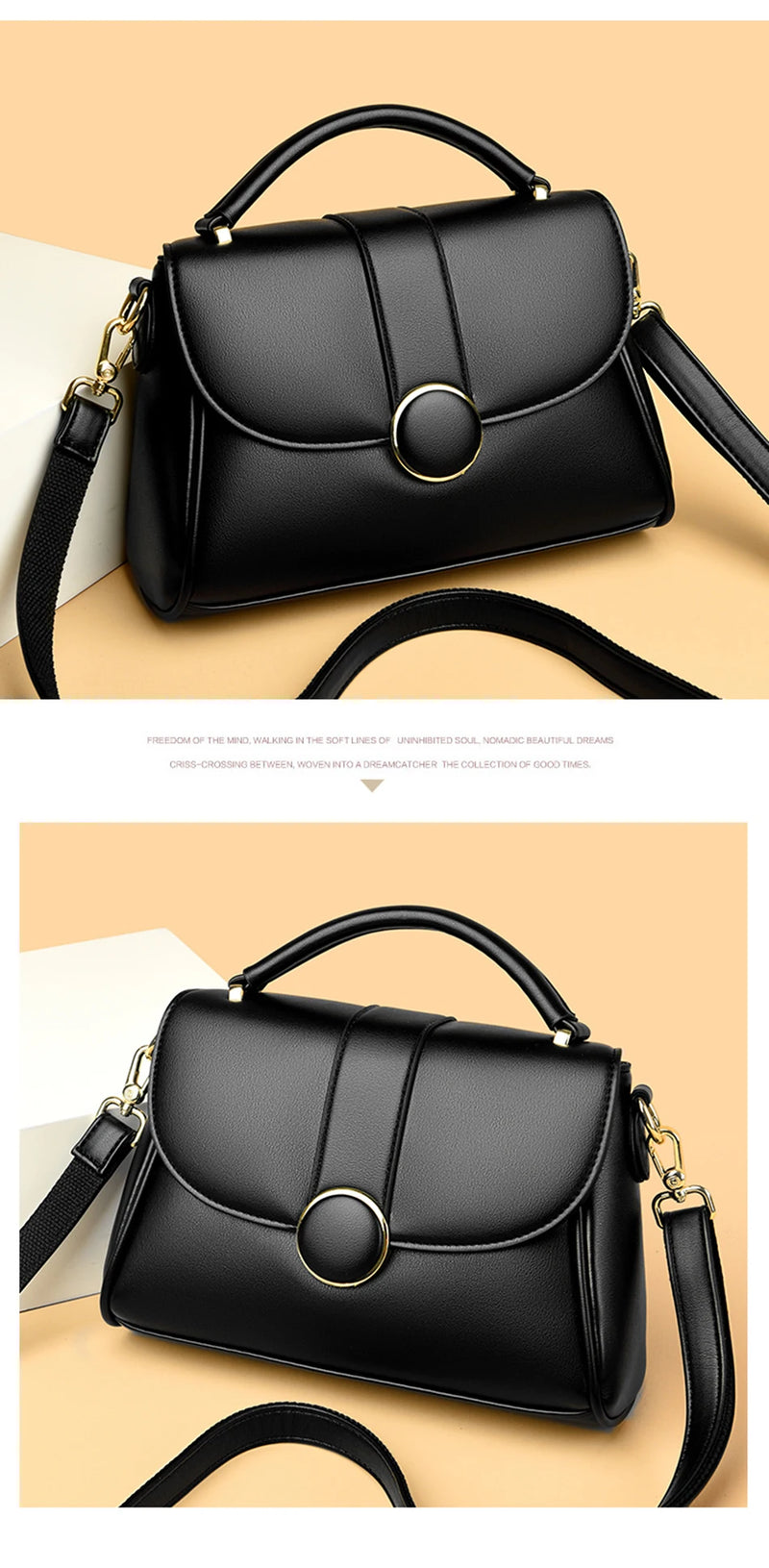 Fashion Solid Color  Women Crossbody Luxury Female Shoulder Designer New Handbag Ladies Tote Sac A Main Feminina