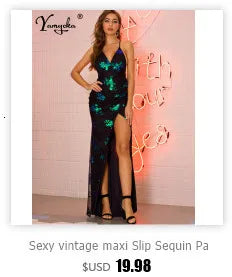 Vestidos longos Sexy preto sem costas lantejoulas maxi  elegante bodycon